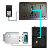7 Inch Monitor Wired Color Video Intercom for Home IR Night Vision Camera Kit Apartment Security