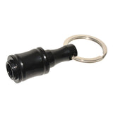 12 Pcs 1/4Inch Hex Shank Aluminum Alloy Screwdriver Bits Holder Extension Bar Drill Screw Adapter Change Keychain