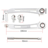 Ultra-light Long Arm V Brake 125MM Folding Bike Modified Aluminum Alloy CNC Bicycle Parts Bicycle Maintenance Replacement Part