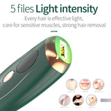 Permanent IPL Hair Removal Freezing Point Portable Painless Body LCD Electric Hair Removal Home Use Pubic Epilator for Women Men