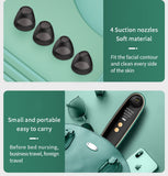 Visual Blackhead Remover Camera Electric Vacuum Heating Pore Cleaner Acne Removal Nose Face Deep Cleansing Beauty Device