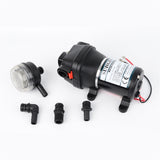 12V 24V 120W 35PSI Lift Max 20m DC Micro Diaphragm Pump Irrigation Motorhome RV Car Water Supply Booster Water Pump FL-34 FL-35