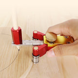 3 In 1 Circle Line Drawing Height Measurement Woodworking DIY Line Drawing Tool Drawing Gauge Woodworking Auxiliary Tools
