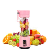 Portable Size USB Electric Fruit Juicer Handheld Smoothie Maker Blender Stirring Rechargeable Mini Portable Juice Cup Water