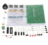 DC 5-12V Digital Electronic Clock DIY Kit 6 Digit Electronic Parts LED Digital Timer Module for Alarm Countdown Clock Stopwatch
