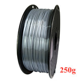 1.75mm 3D Printer Filament PLA Silk Texture 0.25Kg 250g Shine Silky 3D Pen Printing Filaments Rich Luster Printing Materials
