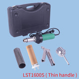 Hand held air gun plastic welding gun hot air blower pvc banner welder for plating tank car bumper LESITE LST1600S