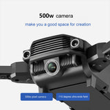 LS11 Drone Foldable 2.4G WIFI FPV HD Camera Gimbal Aerial Photography 120° Wide Angle Camera USB Charging Gifts