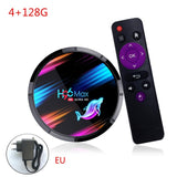 H96 MAX X3 Smart TV Box S905X3 2.4G/5G Wifi BT4.0 Set Top Box for An-droid 9.0