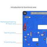 Mijing K35 4in1 fixture for iPhone 12 / 12pro / 12promax / 12mini WILL NET Mobile phone maintenance fixture with tin mesh