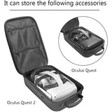 New EVA Hard Case for Oculus Quest 2 Case, Oculus Quest VR Gaming Headset Storage Box, Oculus Quest Virtual Reality Travel Case