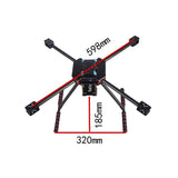 598mm Support 14-15inch Props 4-6s / 424mm 10inch Frame Carbon Fiber Support 9-10inch Propeller 3-4S For FPV RC Drone Quadcopter