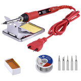 LCD Dgital Soldering Iron Kits 80W 220V 110V Temperature Adjustable Welding Tools Kit Soldering Rework Station Solder Tools