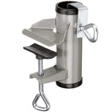 Outdoor Patio Umbrella Holder Clip Fixed Stable Chair Clamp Fishing Beach Bench Galvanized Mount Portable Parasol Stand Bracket