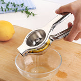Clear the warehouse Stainless Steel Lemon Fruits Squeezer Orange Hand Manual Juicer Kitchen Tools Lemon Juicer Orange