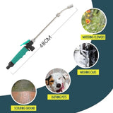 2 In 1 For Car Flow Controls High Pressure Washer Pet Bathing Home Watering Flowers Garden Manual Tools Cordless Nozzle Spray