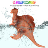 3D Dinosaur Arts Science DIY Painting Set Easter Crafts With 12 Color Safe Paint Apron Brushes Gifts Toy For Children Kids Boys