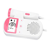 Doppler Fetal Heart Rate Monitor No Radiation Household  Portable SonarPregnancy Baby Sound  Detector Pregnant Monitor