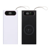 DIY Wireless Charge Power Bank PD QC3.0 Quick Charge 18650 Battery Storage Holder Box 22.5W Welding Free Battery Storage Box