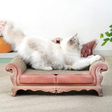 2 in 1 Cat Scratcher Cardboard Cat Scratch Pad with Premium Scratch Textures Design Cat Scratching Sofa Sleeping