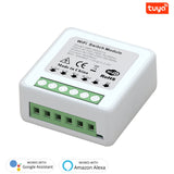 16A Tuya Wifi Mini DIY Smart Switch Led Light Smart Life Push Module Support 2 Way Voice Relay Timer Work With Google Home Alexa
