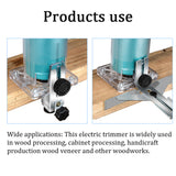 450W Hand Woodworking Electric Trimming Machine Electromechanical Wood Milling Engraving Slotting Brush Motor Wood Router Tool