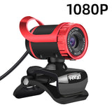 HXSJ S9 FULL HD 1080P Desktop Webcam USB Camera Web Camera Built-in Microphone Video Call Webcam For PC Laptop Desktop Computer