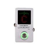 Coolmuic a-tn01 Tuning Table Guitar Tuner True Bypass Digital Circuit Metal Ture Bypass Guitar Accessories