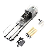 Mini DIY Lathe Woodworking Machine Grinding and Polishing Beads Polishing Drill Rotary Tool Wood Working with Power Supply