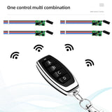 433MHz DC 3.6V-12V 1CH RF Lamp Controller Micro Receiver Mini Module Controller Wireless Remote Control Switch Power Transmitter