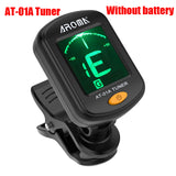 Lekato WMT-248 3 in 1 Guitar Tuner Metronome Tone Generator Metronome Tuner Tone Generator Digital Tuner Guitar Clip LED Display