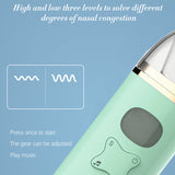 Baby Nasal Aspirator Electric Soft Silicone Head Music Nose Cleaner USB Charge 3 Gears Nasal Aspirator Newborn Infant Care Tool