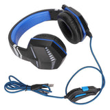 Wired Gaming Headset Volume Control Luminous Surround Stereo Gaming Headphones with Mic for PS4 for Xbox One for PC Laptop