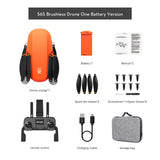S6S Mini GPS 5G Wifi Drone 4K Professinal Dual HD EIS Camera Light Flow Brushless Folding Quadcopter RC Helicopter Toys