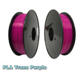 X MOONLEE 3D PLA Filament 1.75mm 1KG 3D Printer PLA ABS TPU PETG Carbon 3D Plastic Printing Filament Pla 3PLA Transparent Purple
