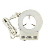 Industrial Microscope 144 Led Adjustable Brightness Source Dimmer Ring Light Microscope Illuminator Lamp