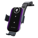 For Galaxy Z Flip 4 Phone Holder For Car Wireless Charger For Samsung Galaxy Z Flip 3 2 1 Dual Coil Foldable Phone Fast Charging