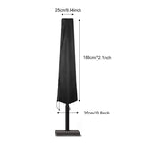 Waterproof Cover Outdoor Sunshade Umbrella Cover Garden Weatherproof Patio Cantilever Parasol Rain Cover Accessories