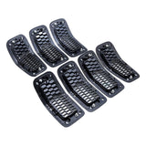 7Pcs Automotive Front Grille Inserts 6CY39XS9AC Fit for  Cherokee