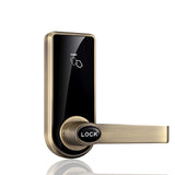 USA Standard Single Latch Smart keyless RFID Electronic Door Lock For Home Hotel Apartment School Office