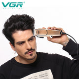 Powerful corded hair clipper professional electric barber hair trimmer beard hair cutting machine precision haircut Taper Lever