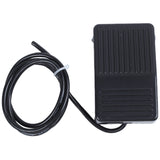 AC 250V 10A SPDT NO NC Antislip Plastic Momentary Power Foot Pedal Switch Black