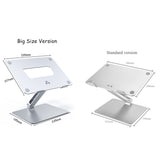 Notebook Stand Height Adjustable Aluminum Alloy Free Lift Laptop Heighten Holder for Macbook Dell HP iPad Pro 7-17 inch