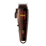 Cordless hair clipper adjustable professional men beard hair trimmer powerful electric hair cutting machine rechargeable haircut