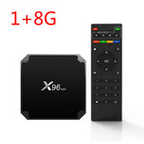 New X96mini for  Android 9.0X96 mini Smart TV BOX S905W Quad Core support 2.4G Wireless WIFI Media Box Set Top Box