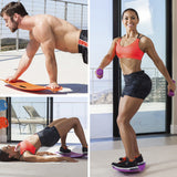 Fitness Waist Yoga Twister Balance Board Simply Fit Stabilizer Dance Wobble Borad Disk Pad Gym Home Training ABS Exercise Plate