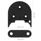 Electric Scooter 10In Tire Wheel Mudguard Spacer Kickstand Spacer Rear Wheel Fende r Bracket Gasket Replacement for Xiaomi M365