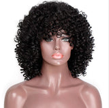 Chemical fiber wig small curl wig headgear