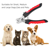 Pet Nail Clipper Stainless Steel Cat Dog Nail Trimmer Dogs Grooming Scissors Clippers Cats Toe Claw Trimmer Pet Cleaning Tools