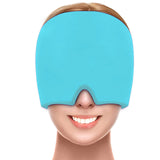Upgraded Full Coverage Migraine Ice Head Wrap Headache Relief Hat Hot And Cold Therapy Migraine Cap Beauty Health Head Massager